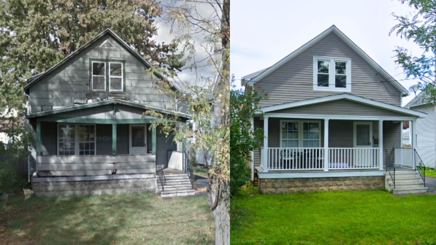 (Pictured is a vacant home in North Tonawanda that was required by NORLIC and has since been sold, rehabbed and is now occupied.)